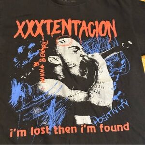 XXXTentacion Men's Official Merchandise I'm Lost Then I'm Found Tee T-Shirt M